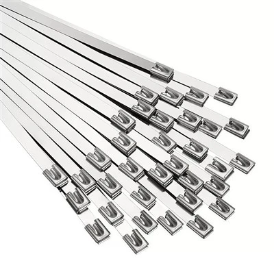স্ব-লকিং SS304 মেটাল জিপ টাই